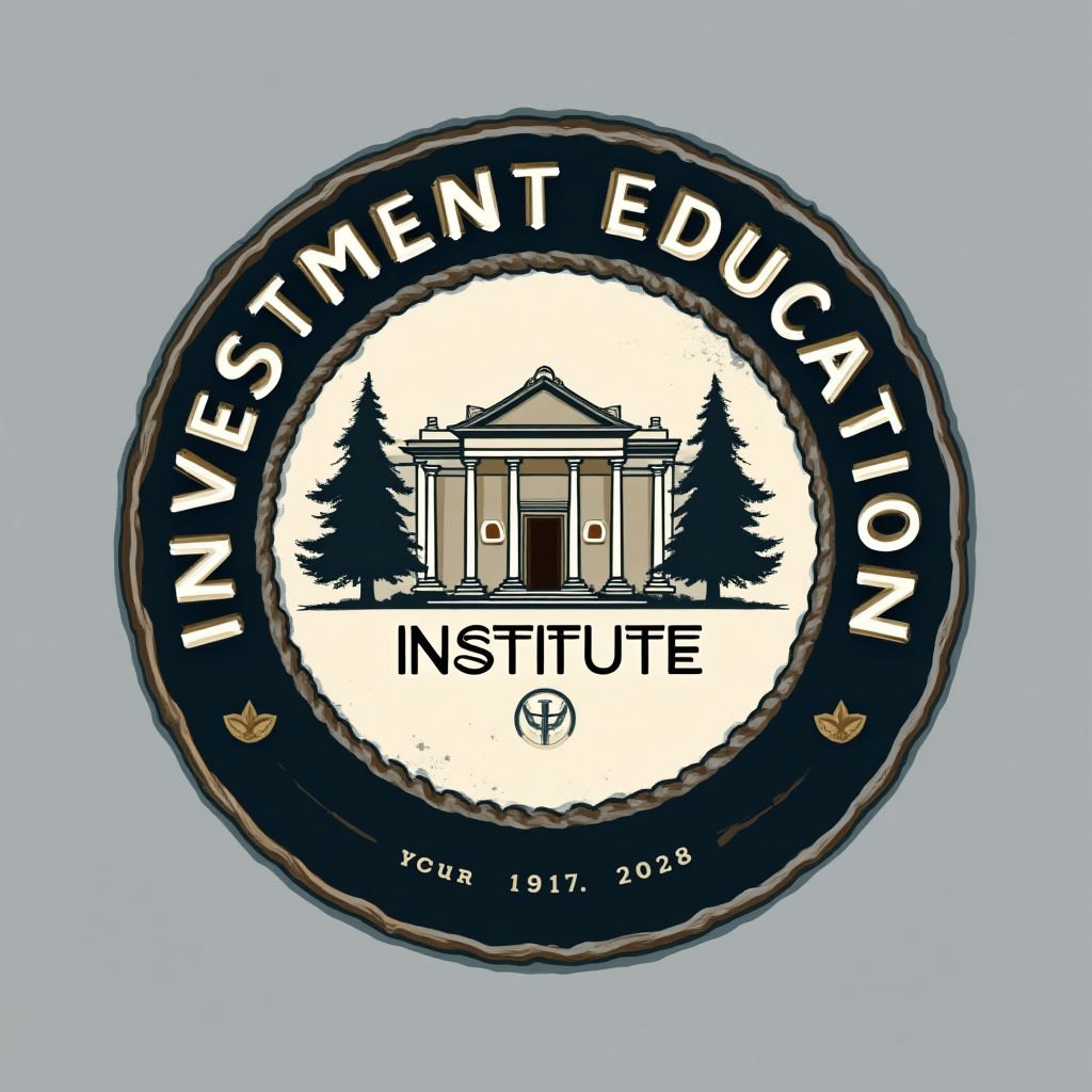 Logo de una institución de educación en inversiones